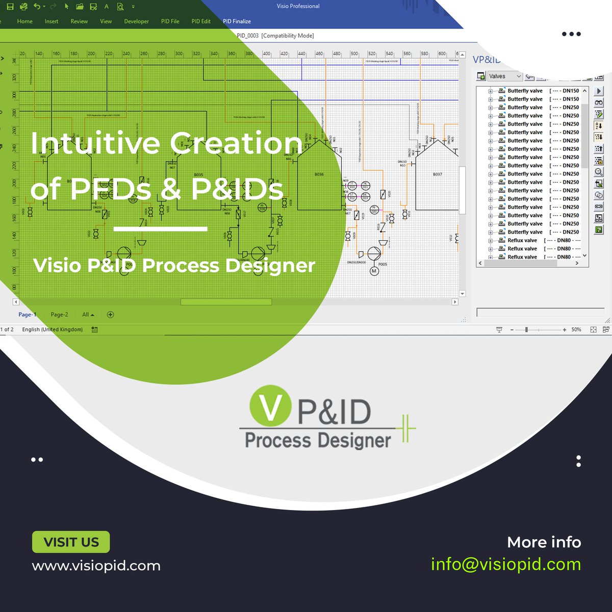 Download a free trial 👉 visiopid.com/en/free-downlo…

Empower your team with Visio P&amp;ID Process Designer — a simple, intuitive tool that helps engineers focus on design, not software complexities. Get started quickly and boost productivity from day one!