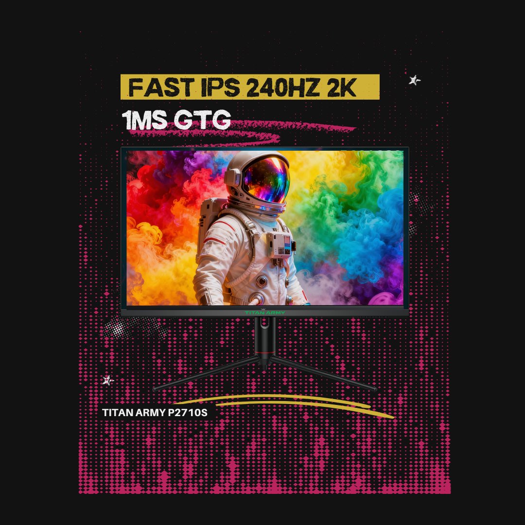 Who needs this Fast IPS Panel &amp; 240Hz Ultra-Smooth Refresh monitor? Drop  📷 in the comments