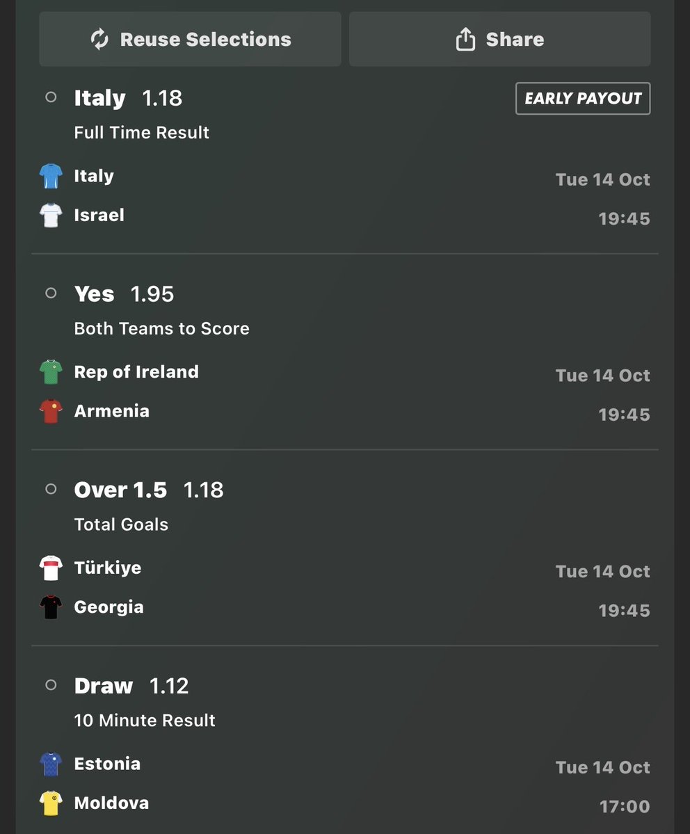 Picks_Brain's tweet image. £1,000 TREBLE MAIN BET LETS CASH ❤️
🤑 Returns £3,000.00💷 😎
LIKE THIS POST ❤️ ,RT+ FOLLOW ME TO WIN £500.00 IF THIS LANDS ✈️