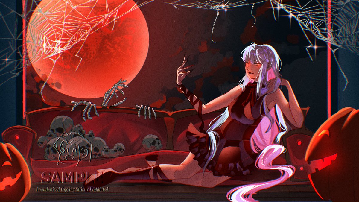 Did some adjustments cz I don’t really like the result before😚 

#halloweenart #commissionsopen #Commission #artistidn #artmoots #artistsonX #VGenComms #opencommissions