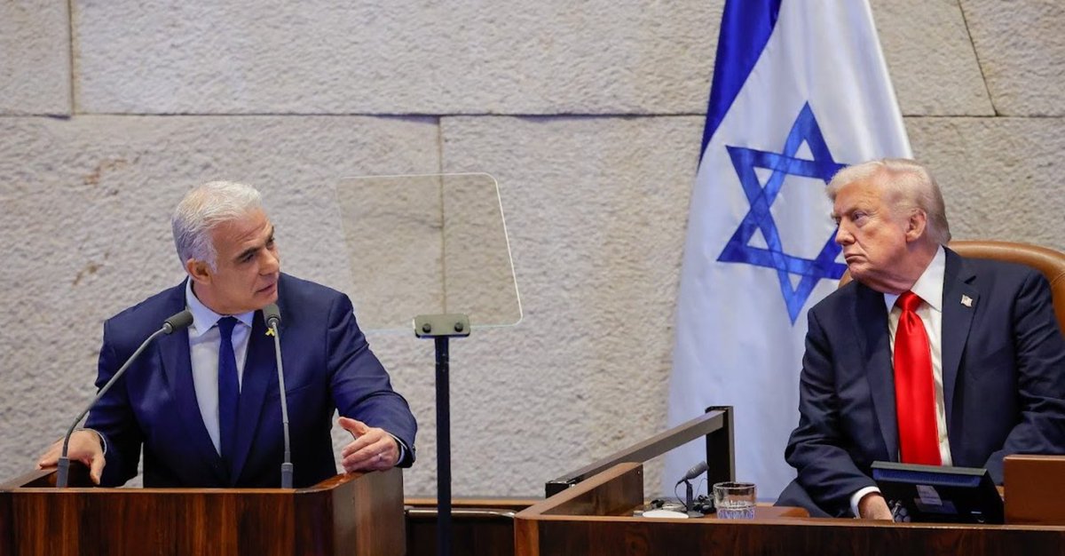🚨🇮🇱 Meriterebbe di essere trasmesso a reti unificate il discorso pronunciato ieri alla Knesset da Yair Lapid, leader dell'opposizione israeliana. È quel che si definisce "una lezione di stile": prima viene il proprio Paese, poi il proprio interesse di parte. Ma è soprattutto la