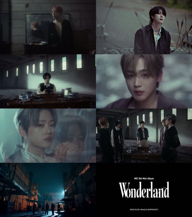 WEi__Official's tweet photo. [NEWS] 위아이, 미니 8집 트레일러 공개

https://t.co/MwWkbsjpgT

#위아이 #WEi
#Wonderland https://t.co/2M54GMDbvH