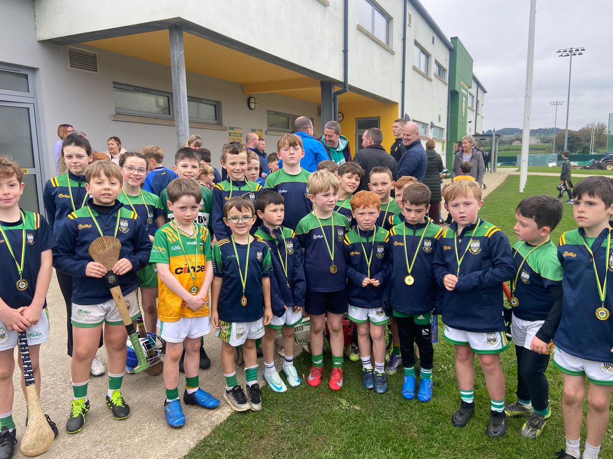 cumanndl's tweet photo. @cumanndl was pleased to sponsor medals for the recent @officialdonegal u8 and u10 hurling go games.  It was a fantastic day of hurling for our youngest hurlers. Mol an óige! https://t.co/1OppeqMinq