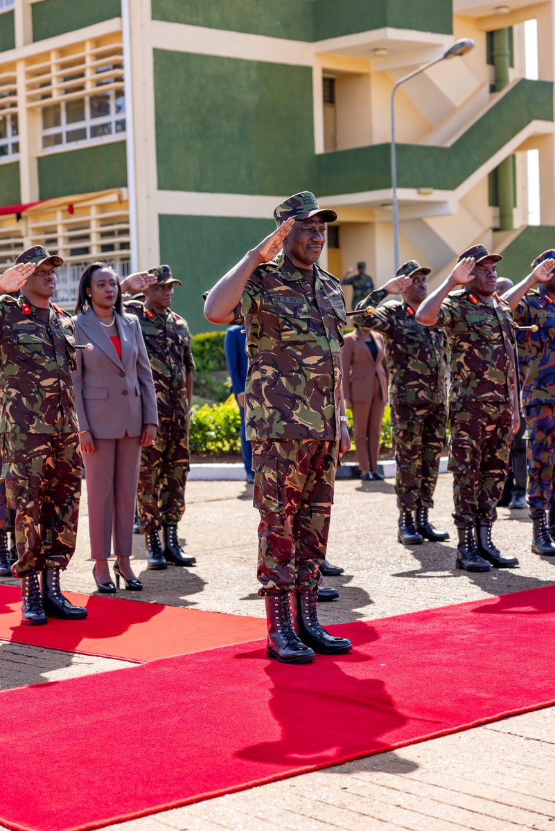 BiancaNaom1's tweet image. President William Ruto, as the Commander-in-Chief, has joined men and women of the KDF in Eldoret as they mark #KDFDay. As we commemorate Kenya Defence Forces Day, we pay tribute to the brave men and women who have dedicated their lives to protecting our nation. From the rugged…