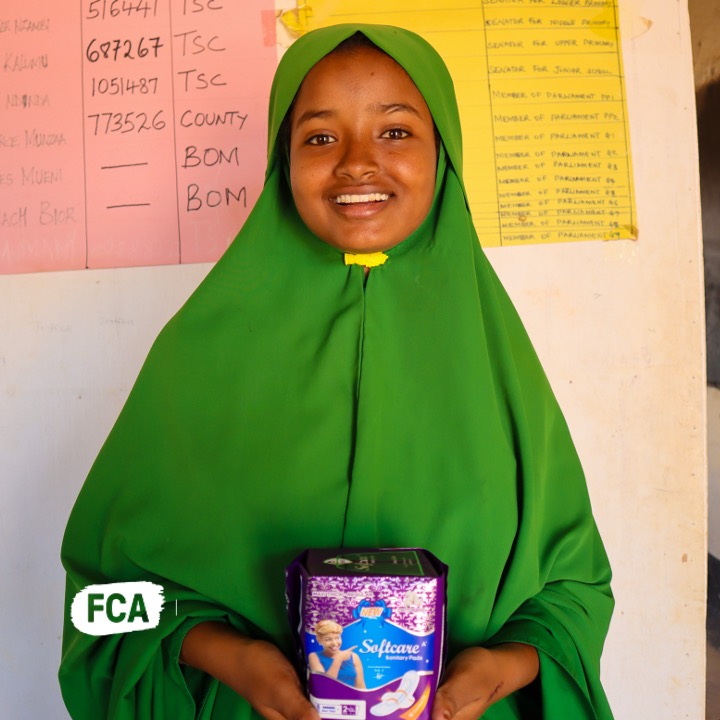 Access to menstrual hygiene is a #Right, not a privilege. Yet for many girls, lack of sanitary towels means missing school &amp; opportunities to thrive.

With support from <a href="/UNICEFKenya/">UNICEF Kenya</a>, we are ensuring that #girls can manage their periods with dignity.

#LeaveNoOneBehind