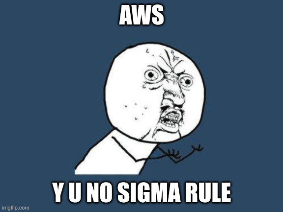 reg0bs's tweet photo. Thanks to @QuinnyPig's newsletter I stumbled upon this gem: Instead of providing a Sigma rule to copy/paste or download, AWS (or its AI) decided to include step by step instructions on what values to put in what fields: https://t.co/k2DgGo36WV https://t.co/1Ye3jYgeTt