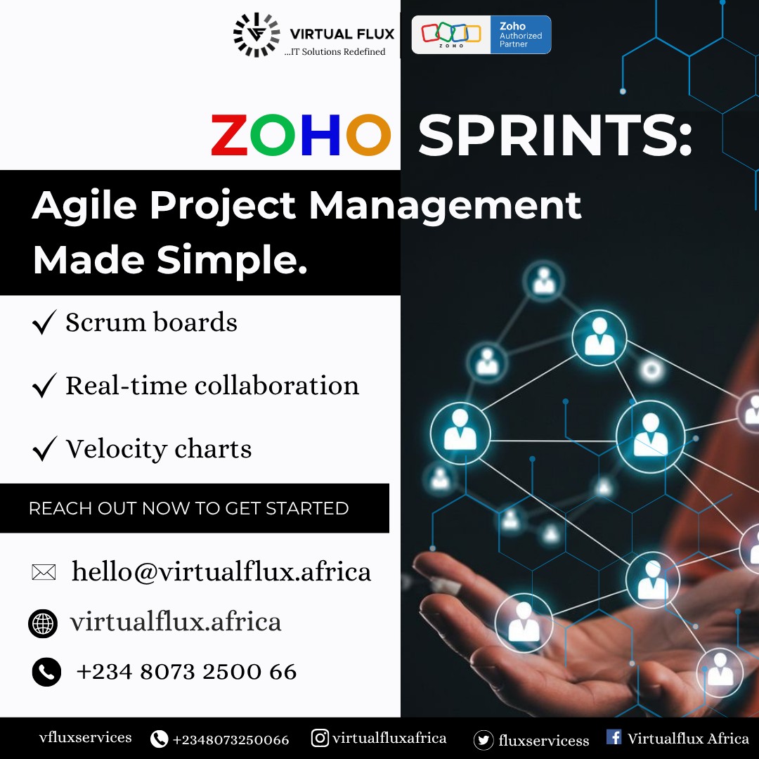 fluxservicess's tweet image. Agility is the secret to delivering more in less time. 

with Zoho Sprints, your team can plan smarter, adapt quickly, and ship projects right on schedule. 

October is the month to sprint toward success. 

#ZohoSprints
#ScrumTools
#ProjectManagement
#TeamEfficiency
