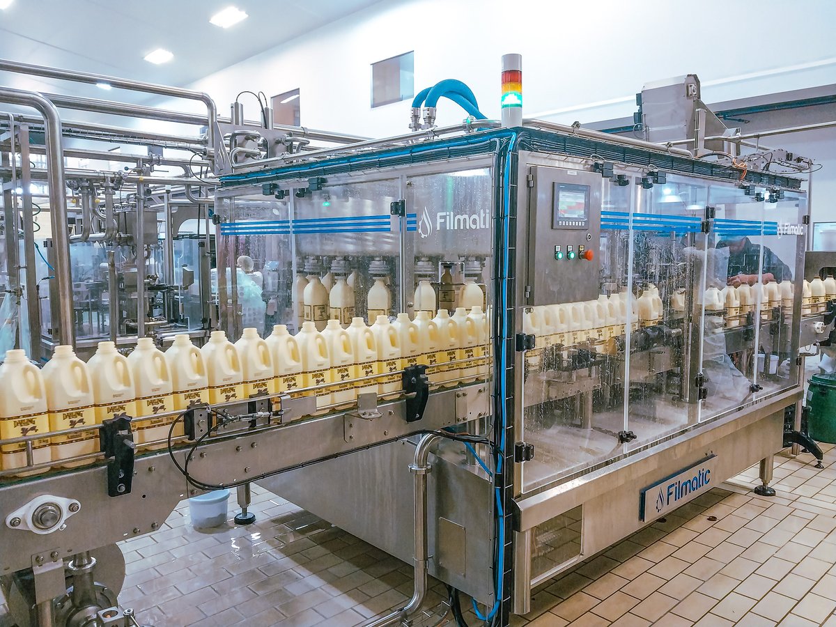 For generations, Amasi has been part of South African homes. 

Installed for Darling Romery, this 21-head gravity-fed level filler handles 1L, 2L, and 4L HDPE bottles, keeping each one perfectly level, every single time.

We commissioned it just over a year ago - and it’s still