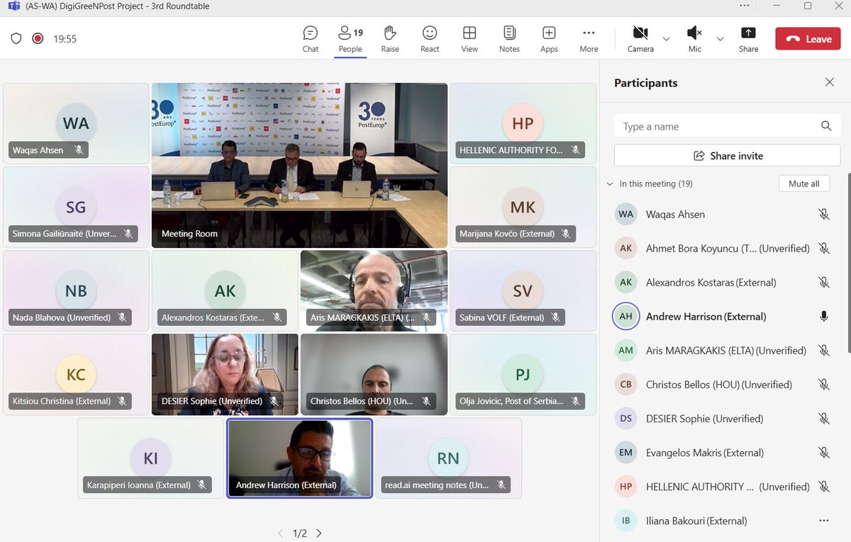 3rd Round Table on 1 Oct #MicroCredentials Opening remarks by Antonino Scribellito (<a href="/PostEurop/">PostEurop</a>) &amp; Vangelis Makris (<a href="/AKMI/">Abdul Muhamad</a>) to kick off a day of insights on training, skills &amp; recognition across Europe
<a href="/AScribellito/">Antonino Scribellito</a> <a href="/bkcon_eu/">BK CON</a> <a href="/SzebenyB/">Botond Szebeny</a> <a href="/evbb_eu/">EVBB e.V. 🇪🇺</a> <a href="/Slingbv/">SLING BV</a> <a href="/CPIPTIMISOARARO/">Centrul pentru Promovarea Invatarii Permanente</a> <a href="/margakis/">Margaux Meidinger 🇪🇺</a>