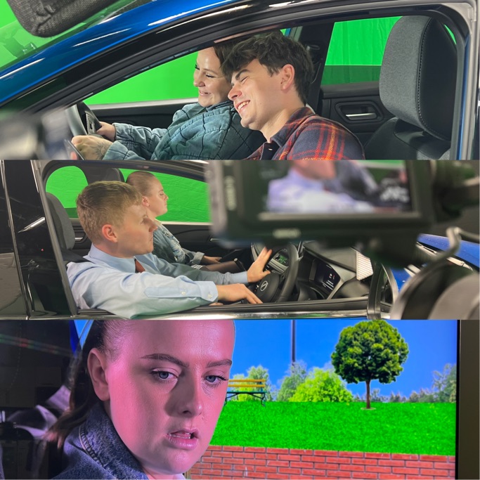 galleonstudios's tweet image. Virtual production with a real-life honest-to-goodness car in the infinity cove studio.
#GreenScreen
#InfinityCove
#VirtualProduction
#RoadSafetyVideo
#CarStudio
#GalleonStudios
#StudioHireManchester