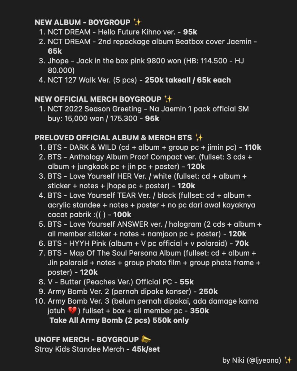 ljyeona's tweet image. [WTS - Clearance Sale] 🧸🫧

All about BTS! Semuanya official, gapernah dipajang cuma disimpen di storage&amp;lt;/3 jadi super good condi! 

(Album - PC - Army Bomb - Poster)

💸 negotiable 
📍 pengiriman dari Bekasi 
📝 boleh cek condi :D

#aabbts #wtsbts #merchbts #albumbts #pcbts