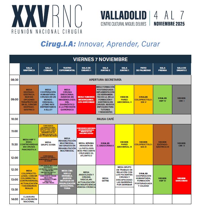 aecirujanos (@aecirujanos) on Twitter photo 💥💥🗣️🗣️ Ya solo quedan 3⃣ semanas para que empiece nuestra #RNC2025 con interesantes conferencias de grandes expertos nacionales e internacionales, mesas, simposios, etc..
🚀¡No pierdas la oportunidad, todavía puedes inscribirte! 
✍️rnc2025.com/index.php/insc…
Os esperamos💚 💥💥🗣️🗣️ Ya solo quedan 3⃣ semanas para que empiece nuestra #RNC2025 con interesantes conferencias de grandes expertos nacionales e internacionales, mesas, simposios, etc..
🚀¡No pierdas la oportunidad, todavía puedes inscribirte! 
✍️rnc2025.com/index.php/insc…
Os esperamos💚