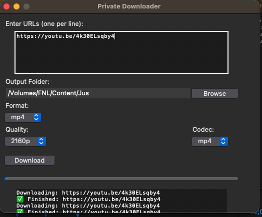 made my own video downloader because i was tired of using others lol