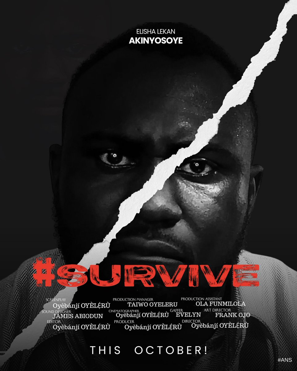 iamangelmessi's tweet photo. What’s the value of the life of a Nigerian youth —especially a creative one?

#SURVIVE is an experimental micro short exploring the quiet madness of survival in a chaotic Lagos.

🎬 Trailer drops tomorrow, 4PM.

#Survive #ShortFilm #ExperimentalFilm #IndieFilm #Magician #ANS ✨🧞‍♂️ https://t.co/ulaHVRREvP