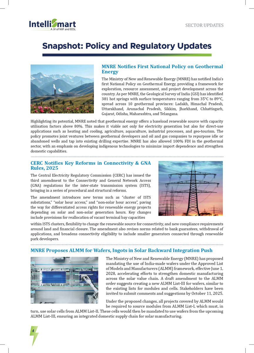 Intelli_Smart's tweet image. The 49th Edition of K-Xchange is live now! India's only smart metering newsletter is back with power-packed insights that matter!
In this edition:
✅ Pan-India smart meter tender updates
✅ Key power sector highlights
✅ Expert article by an industry thought leader
✅ Policy and…