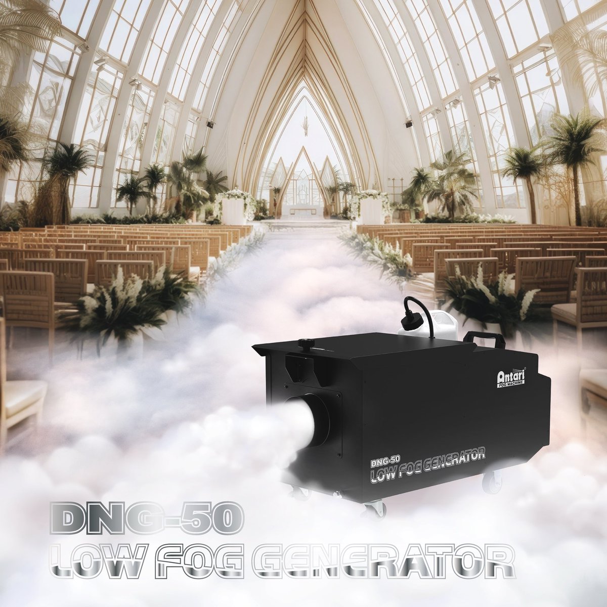 AntariOfficial's tweet image. The Antari DNG-50 is here — compact, powerful, and perfect for weddings &amp;amp; small venues.

💍 Walk on a cloud without dry ice/LCO2

🎶 Transform your stage

⚠️ contact your distributor today!

#antari
#fogmachine
#specialfx
#lowfog