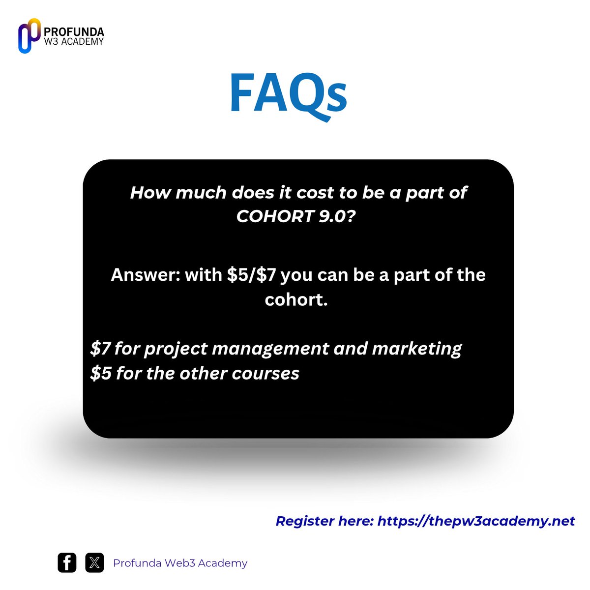 Now you know how much it cost 

What are you waiting for? 

This is the last cohort of the year! 

you don't want to miss it.