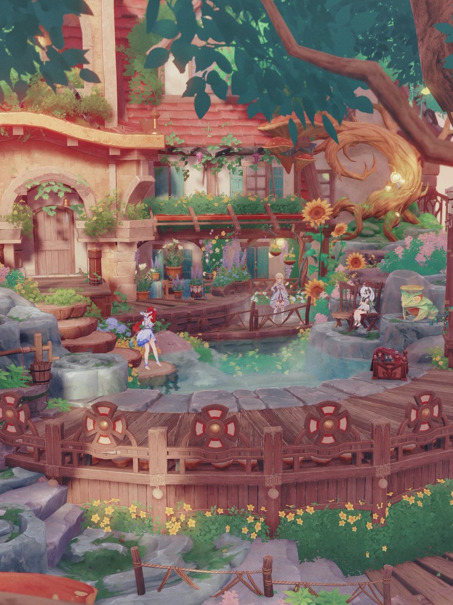 312SAIFU's tweet image. 🌳緑豊かな家🌿
    House with abundant greenery

Asia server ONLY 🤍𐙚
羅浮洞天 ‐ 「雲枕の島」
模本番号 ‐ 636468720243

森の奥にある不思議な一軒家🏡⋆*
あたたかな木洩れ日差す癒しの空間。
#塵歌壺 #sereniteapot #原神 #GenshinImpact
