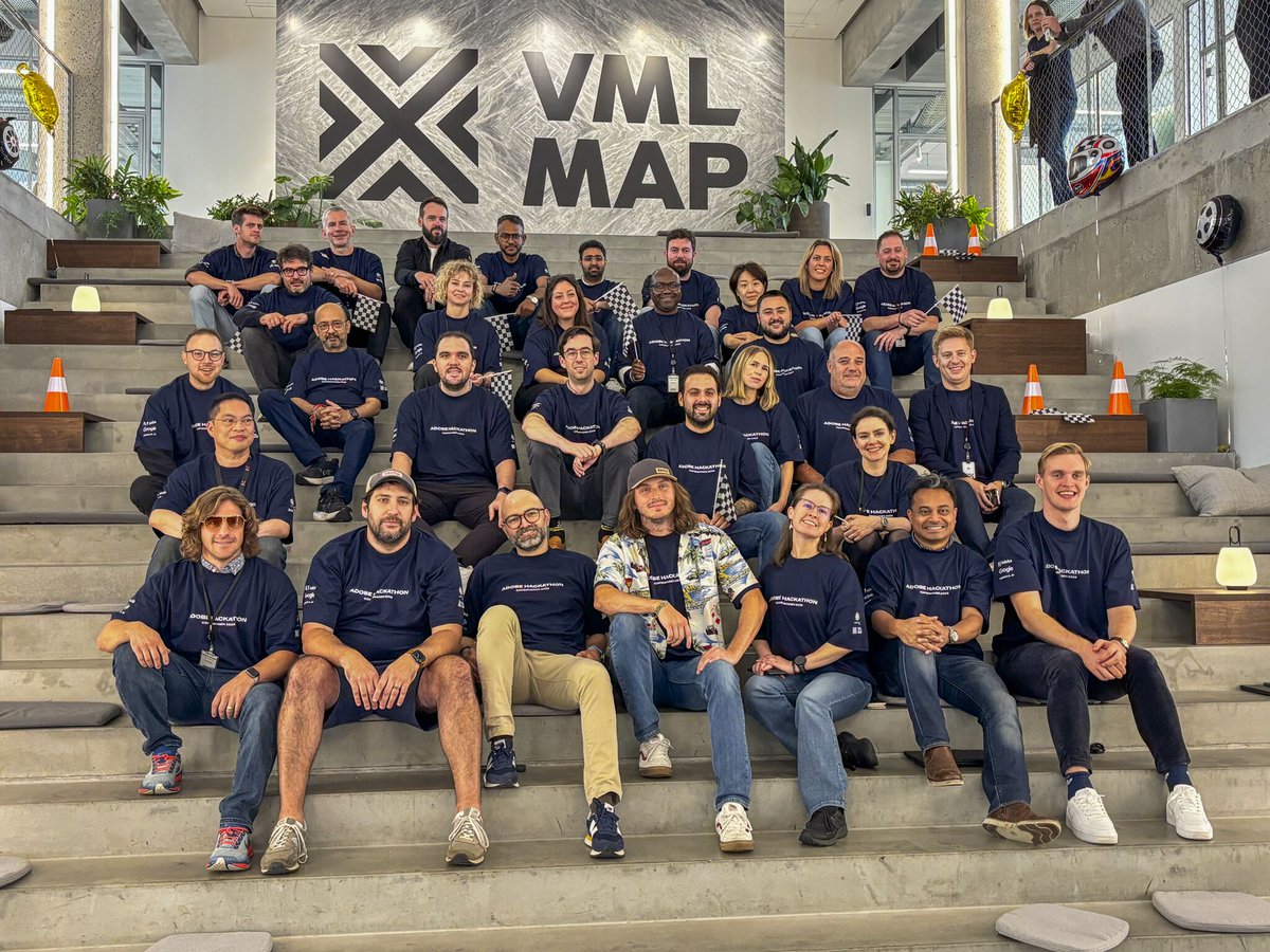 vml_global's tweet image. Innovation, collaboration and impact.

This year’s Adobe Hackathon in Copenhagen brought it all. 25 participants from across VML’s global network and our clients tackled Agentic AI challenges to unlock new audience insights and elevate user experiences.

#VML