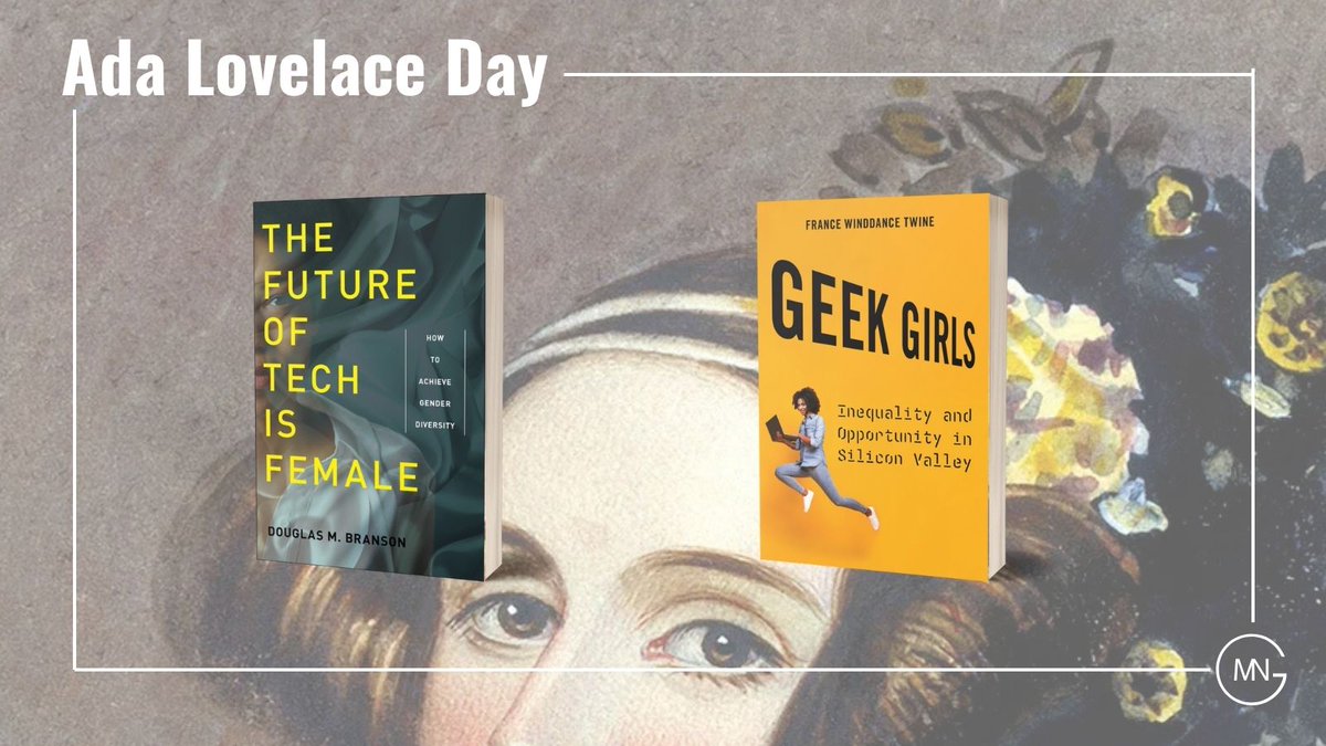 🧬On Ada Lovelace Day, we celebrate the women who shaped the digital world. These titles remind us why her legacy matters more than ever. 
<a href="/MNGUP_Books/">MNG - University Presses</a> <a href="/NYUpress/">NYU Press</a> 
#AdaLovelaceDay #WomenInSTEM
