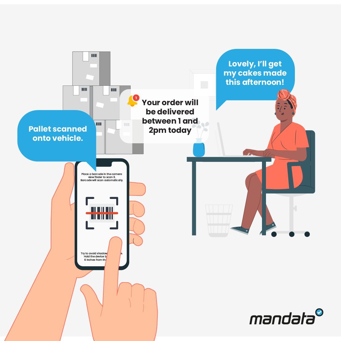 📦 See Every Pallet Move - Live in Mandata 🚛

When you’re working in one or multiple Pallet Networks, keeping track of live jobs can be a challenge. With Mandata’s Pallet Network integrations, you get complete real-time visibility of every job, all in one place.

✅ Monitor live