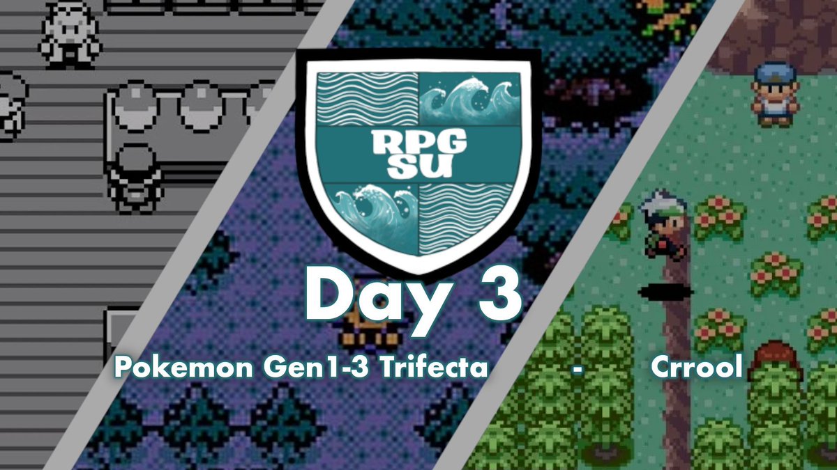 Affiliate Event Day 3

Today we are aiming to Catch 'em all with a Pokemon Gen 1-3 Trifecta by Crrool

Live now twitch.tv/rpgsu