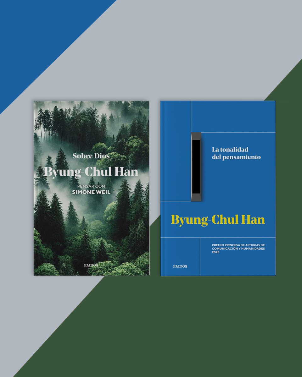 Sumérgete en la filosofía de Byung-Chul Han con SOBRE DIOS. PENSAR CON SIMONE WEIL y LA TONALIDAD DEL PENSAMIENTO. Dos ensayos breves, profundos y luminosos que nos invitan a reflexionar sobre el sentido, el silencio y la atención en un mundo hiperactivo.
short.do/RFAhiA