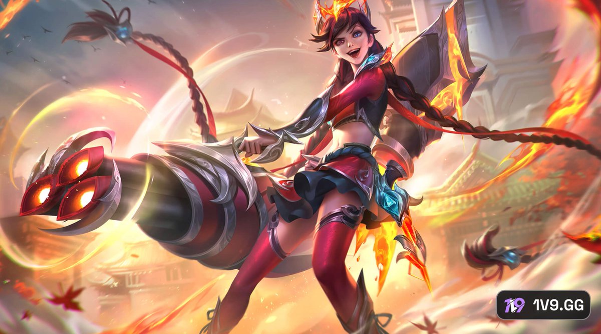 GIVEAWAY 🎉

I'll be giving away one LoL skin of your choice! (Winner can be any server All you have to do is:
- Follow <a href="/1v9GG_/">1v9.GG</a> , <a href="/Riot_Kassadin/">Riot Kassadin</a> &amp; <a href="/1v9dotgg/">1v9.GG</a> 
- Like
- Retweet
- Comment your summoner name and server, and have your DMs open!

Ends in 48 hours.

GOOD LUCK~