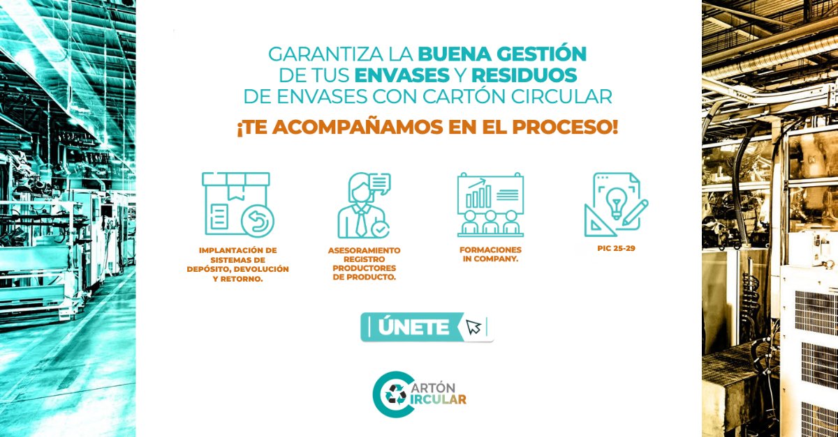 ♻️ Cumplir con la normativa es más fácil con un equipo que te acompaña.
En #CartónCircular te guiamos en cada paso: inscripción en el Registro de Productores, reportes y participación en nuestro Plan Industrial Circular 25-29 (PIC 25-29). 😉
#SCRAP #RAP #Sostenibilidad #PIC25_29