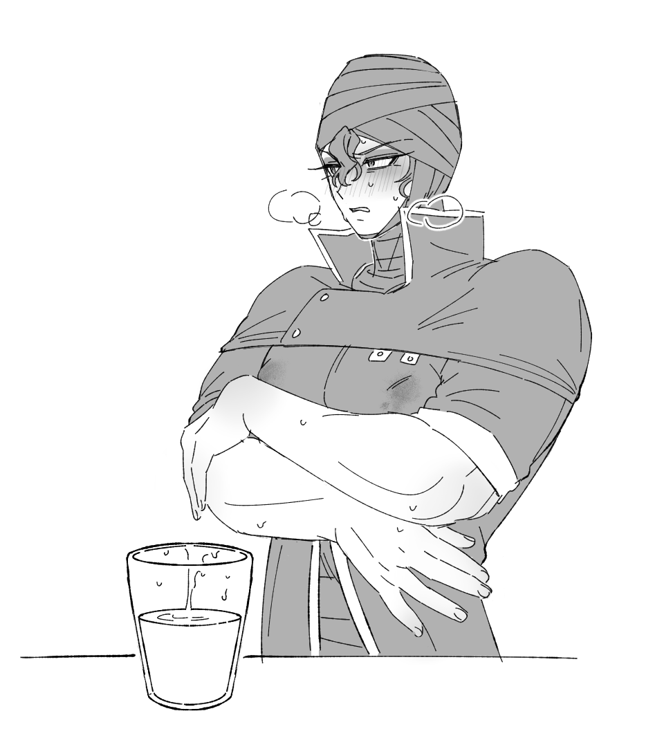 주문 안 하신 완생우유 한 잔 나왔습니다만?