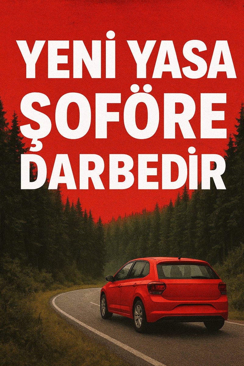 YeniYasa ŞoföreDarbedir 
#SürücüAffı

Bize bunu yapmaya hakkınız yok