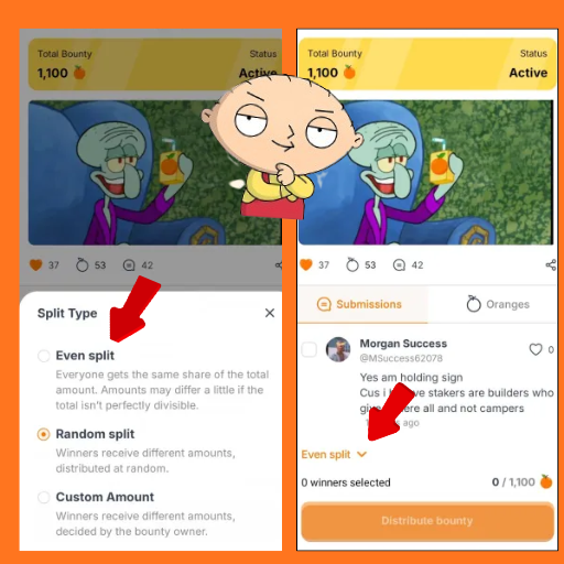 I just discovered a new feature in the Sign Super App.🧡

Now we can split bounties right inside the app no more manual stuff!

Maybe you all knew already… but I just found it out and it feels like magic 😂