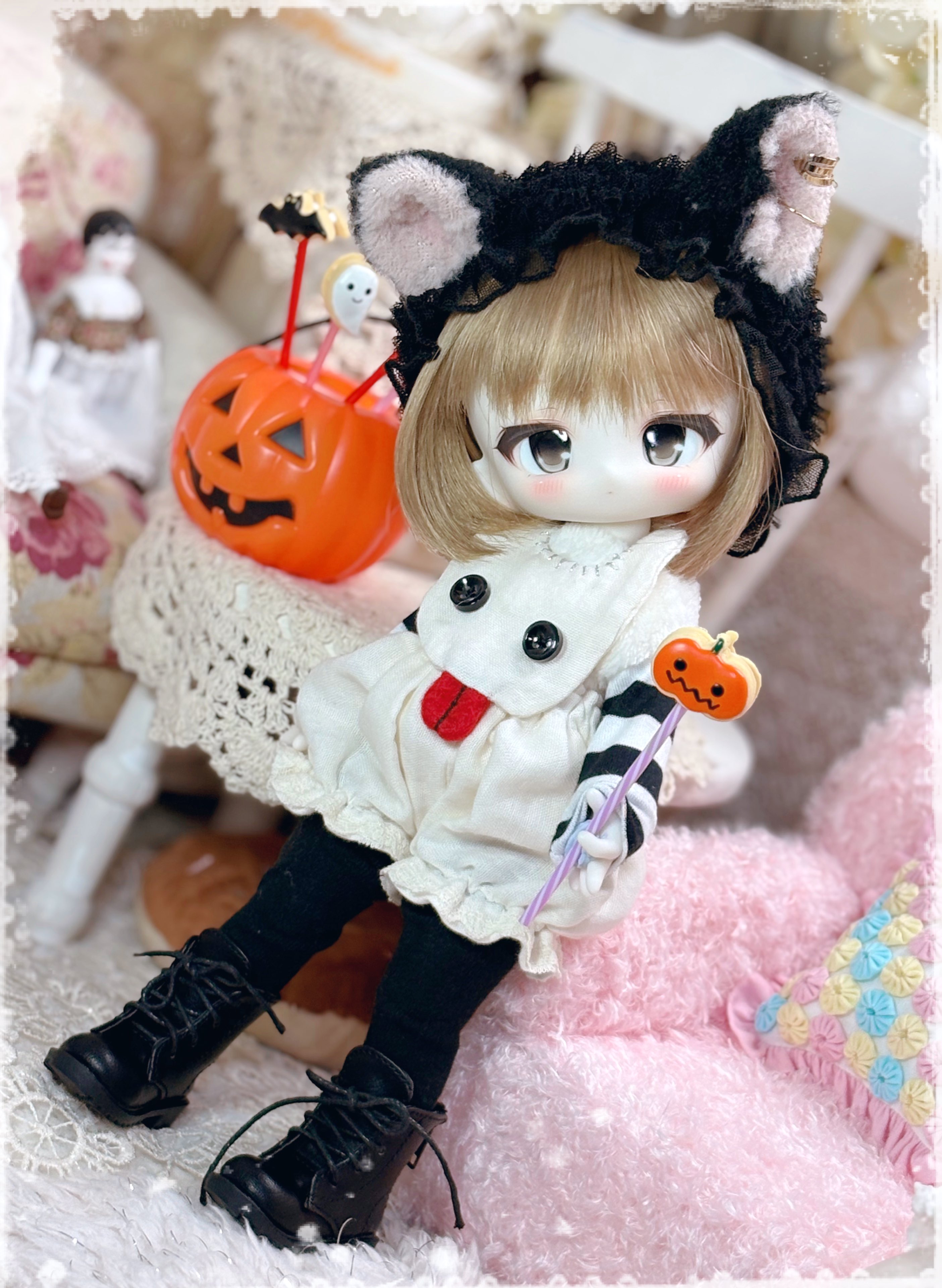 BonBonマーチさん作、ドールアイのベア BonBonマーチさん作、ドールアイのベア