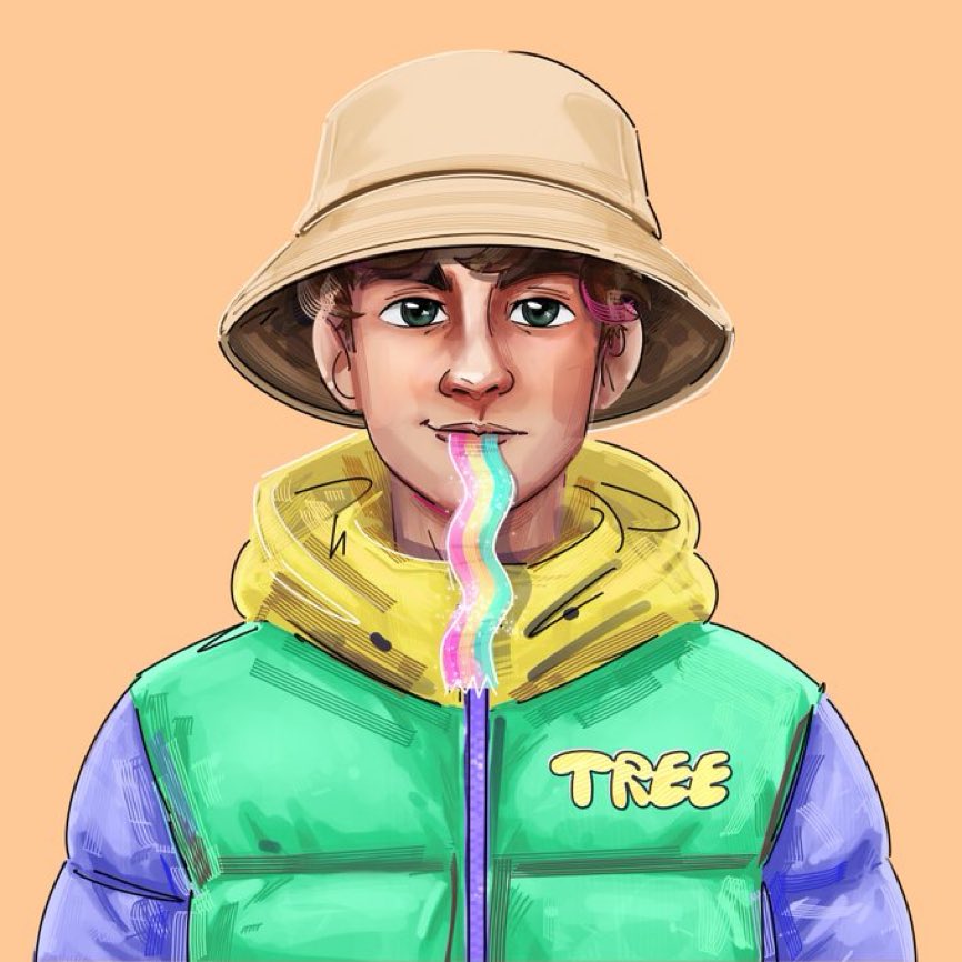 treeonchain's tweet image. good morning cryptocurrency enthusiasts 

Shoutout to @gleeculture for the amazing honorary of my Doodle

They absolutely killed it on this one