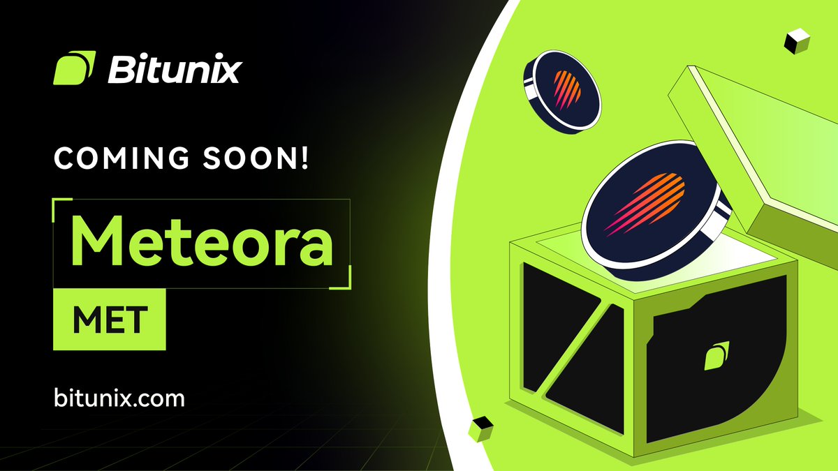 BitunixOfficial's tweet image. 📣 $MET @MeteoraAG Trading soon available on Bitunix!