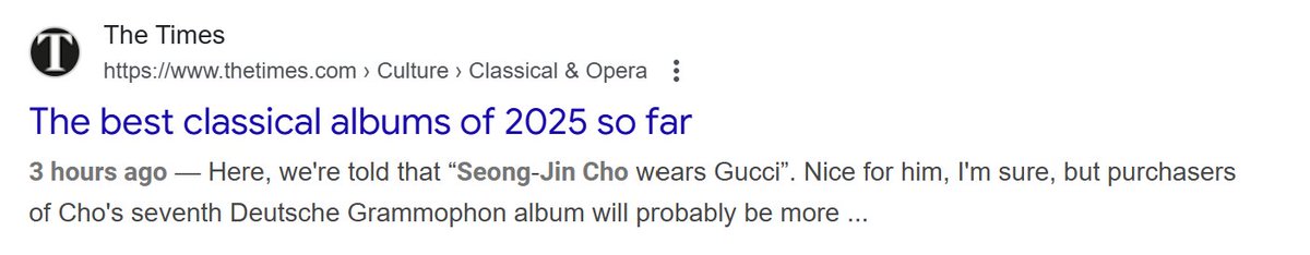 조성진 더 타임즈 10월에도 여전히 '2025 현재까지 최고의 앨범들'에 이름이 올라와 있네여 👏 #조성진 #더 타임즈
