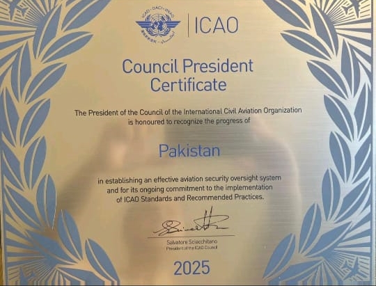 noorabbas1989's tweet image. In October 2025, #Pakistan was awarded the #CPC by #ICAO for making significant improvements in aviation security.
The award was presented during the 42nd #ICAOAssembly held in Montreal, #Canada.