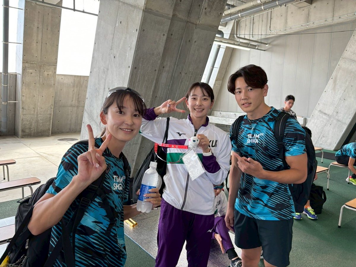 G__II24's tweet photo. わたSHIGA輝く国スポ2025

地元での国スポ開催で、特別感がある中の大会でした✨
自チームに貢献することは叶いませんでしたが、いずれこの国スポでの結果や感じたことを糧に成長していけたらと思います。
盛り上げてくださりありがとうございました❣️
家族もいました👀

📸:月陸様写真お借りします🙇 https://t.co/W74vlgzPav