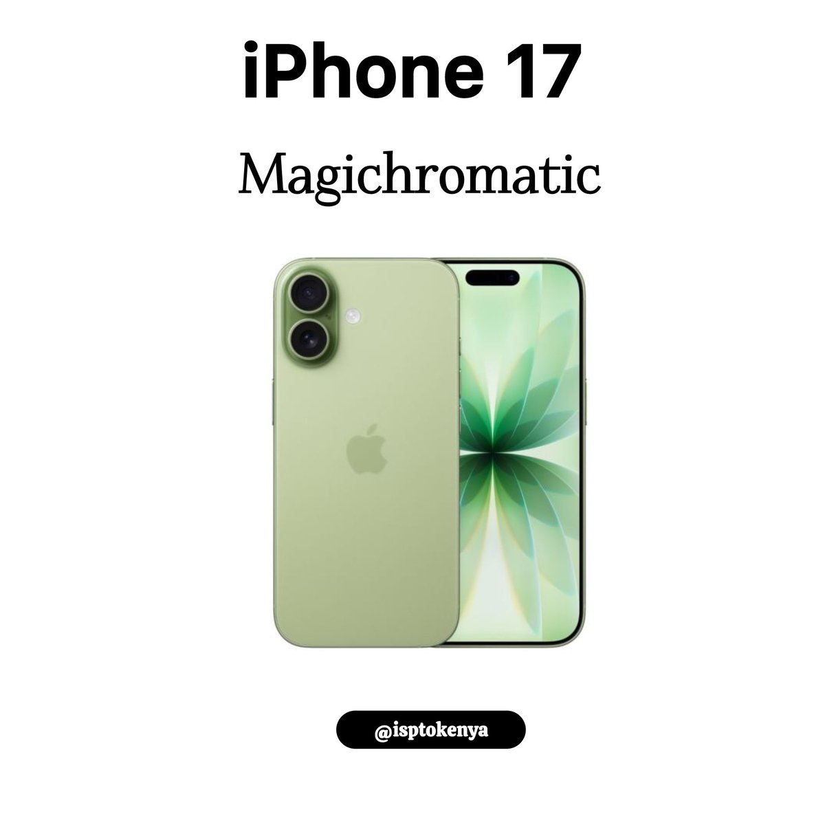 iSpotkenya's tweet photo. The iPhone 17 packs major upgrades: a brighter ProMotion display, tougher Ceramic Shield 2, all-day battery with faster charging, the A19 chip, and the best Center Stage front camera yet.

———
#apple #appleevent #iphone17 #iPhoneAir https://t.co/oV11WhWYAH