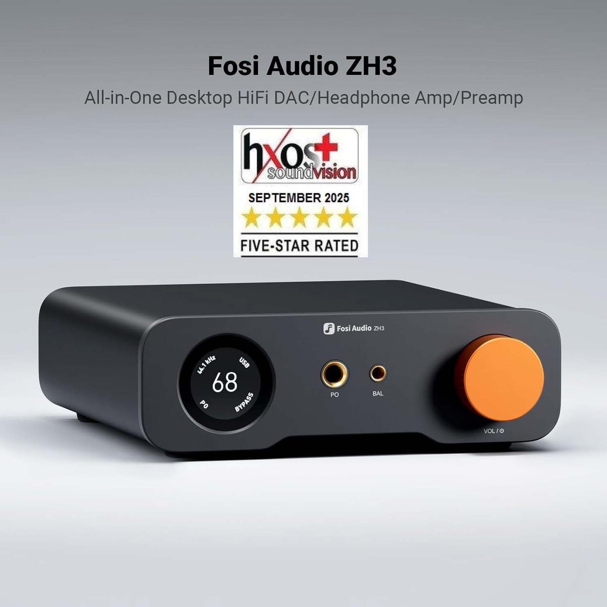 fosi_audio's tweet image. The Fosi Audio ZH3 just earned 𝗙𝗜𝗩𝗘-𝗦𝗧𝗔𝗥 𝗥𝗔𝗧𝗘𝗗 from Hxosplus Soundvision!

Praised for its clean sound, solid build, and unbeatable value💪

Read the full review 👉 hxosplus.gr/hxos/fosi-audi…

#FosiAudio #ZH3 #DAC #HeadphoneAmp #HiFi #AudioRevie
