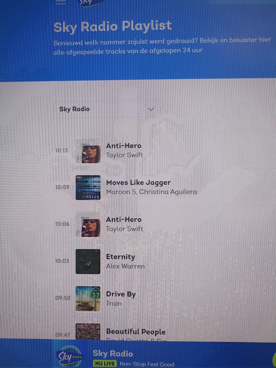 Erg sterk dit.... <a href="/skyradio101fm/">Sky Radio</a> 

#skyradio