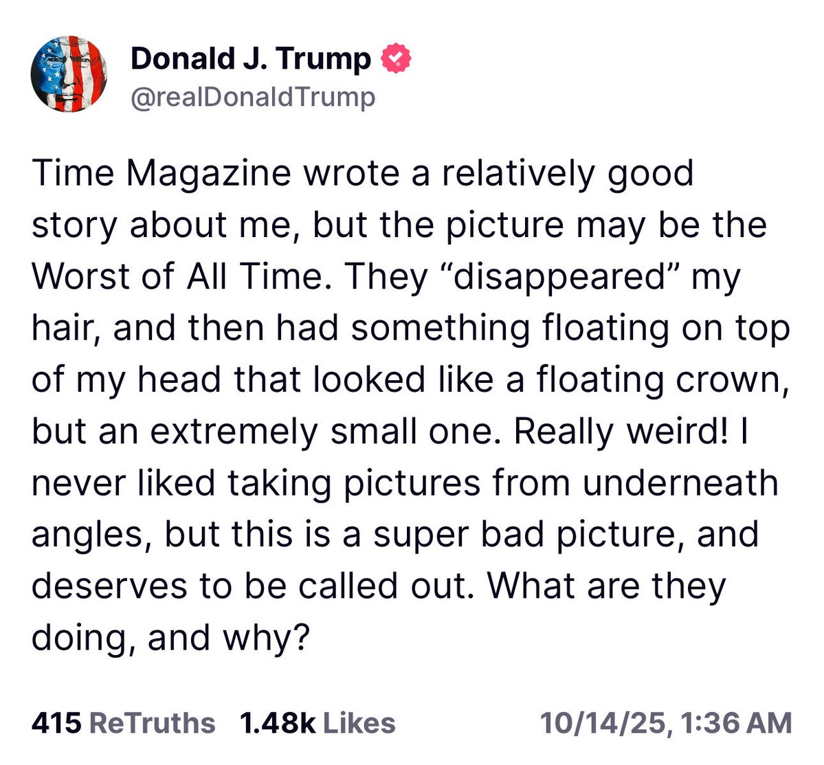 catturd2's tweet image. This was my first reaction, too.