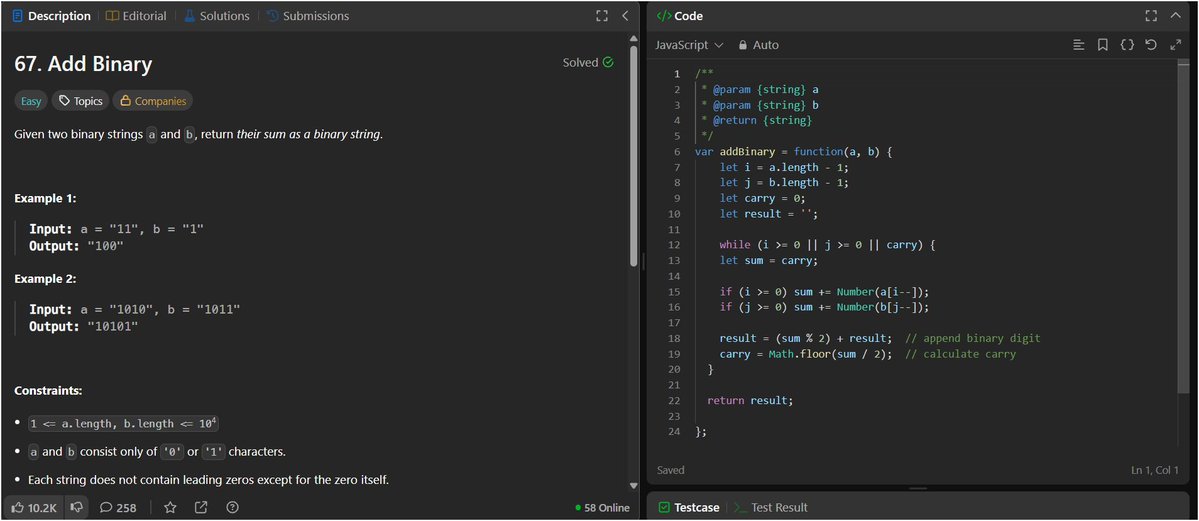 NehaSha42019127's tweet image. 9/100 🚀 Progress Update
✅ DSA: Solved LeetCode 67. Add Binary
✅ Frontend: Focused on Tailwind and learned how to use props with real-world UI data
✅ Backend: Understood Schema vs Models and practiced folder structure
Slowly improving — one step at a time 💪
#FullStack