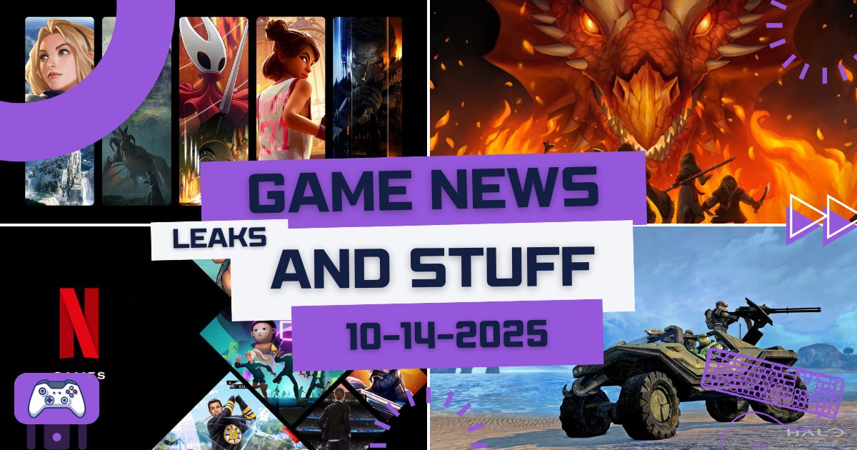 gamedevrelay's tweet image. Hello friends, Happy Tuesday! 📆

In today’s news:
🎮 Xbox Game Pass Price Hike
🎮 D&amp;amp;D Game Cancelled
🎮 Halo CE Remake Might Be In Development
🎮 Netflix Wants Gen AI Director
And More!

open.substack.com/pub/gamedevrel…

Have a great day everybody and stay tuned for more news! 🙌