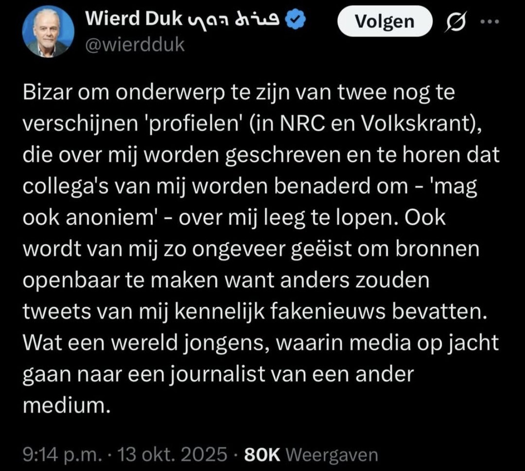 Enig gevoel voor drama kan de man toch niet ontzegd worden 🤣🤣😘