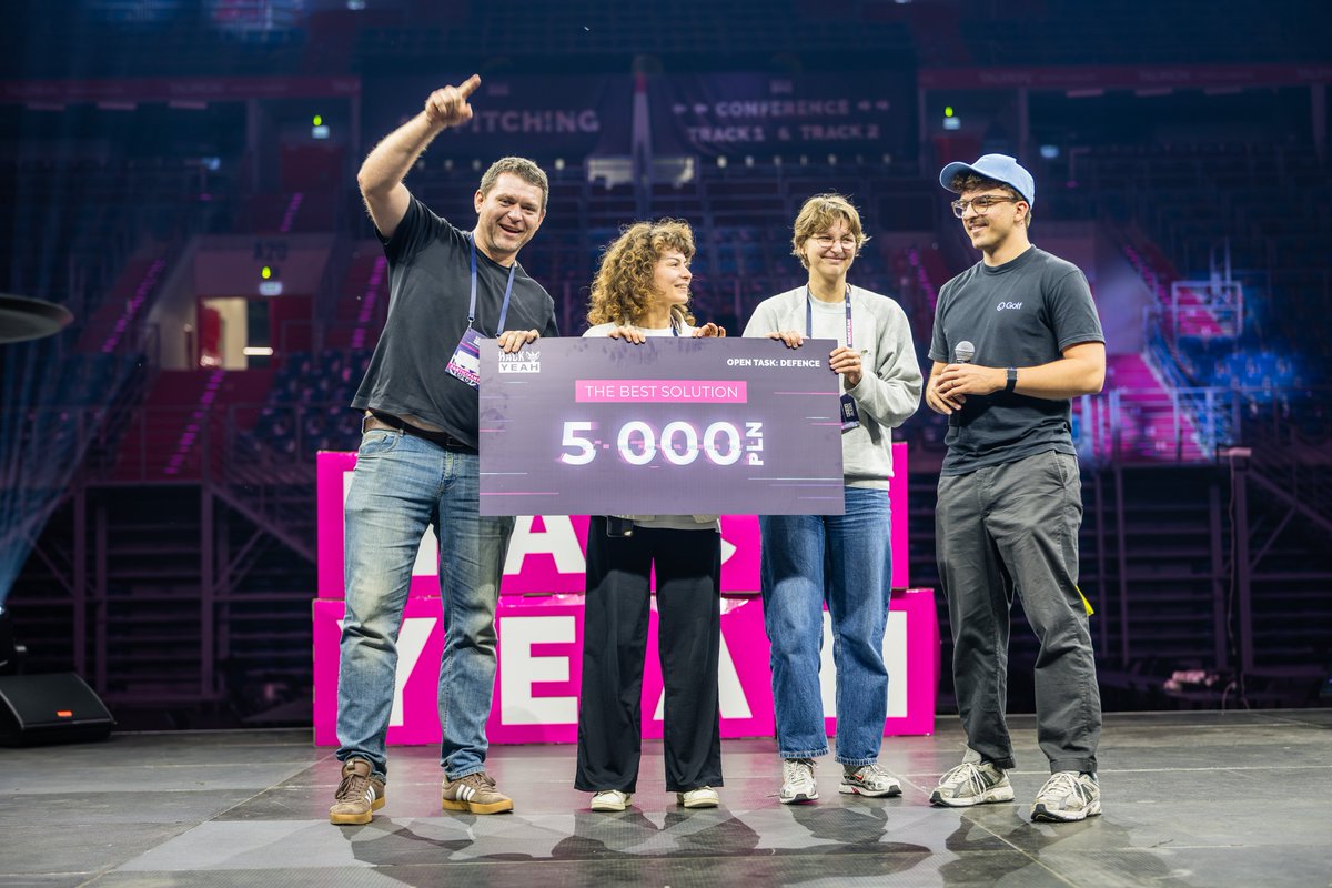 HackYeah's tweet image. Open task at #HackYeah2025 - DEFENCE 🛡️

🏆 Best solution: FOKZ

Congratulations! 👏