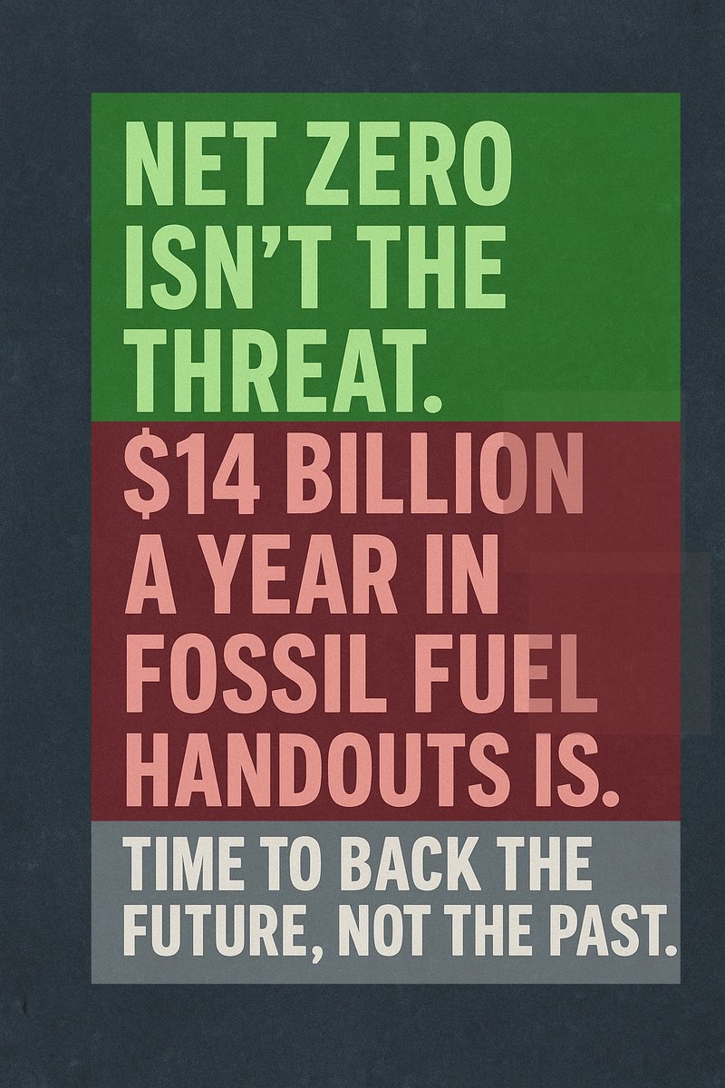 vcolaci's tweet photo. @mattjcan Stop fossil fuel subsidies. #NetZero #ClimateAction #EndFossilFuelSubsidies #CleanEnergy #ClimateCrisis #EnergyTransition #BackTheFuture #StopTheHandouts #FossilFree #RenewablesNow #ActOnClimate #ClimateJustice #FutureNotPast https://t.co/s0qNYD0EPJ