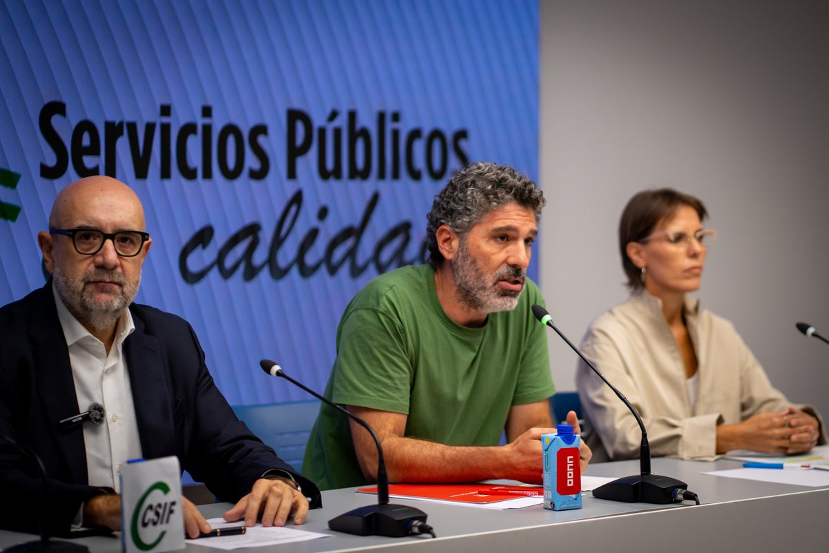 🗣️ Lucho Palazzo: «Es urgente acometer de forma seria las necesidades de los empleados y empleadas públicas de nuestro país. No es de recibo la situación de abandono que está sufriendo un colectivo de más de tres millones de personas».

#CumpleLoPactado