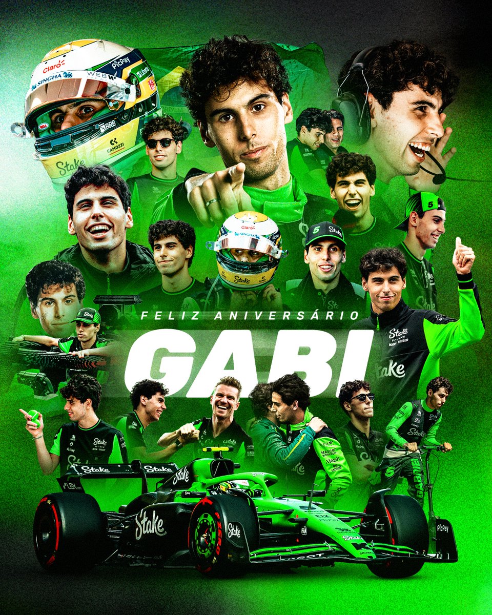 stakef1team_ks's tweet image. Happy 21st birthday to our Brazilian butterfly 🦋💚🇧🇷 Bring on this weekend in Austin, Gabi 🤠

Feliz aniversário de 21 anos e voe alto, Gabi! 🦋💚🇧🇷