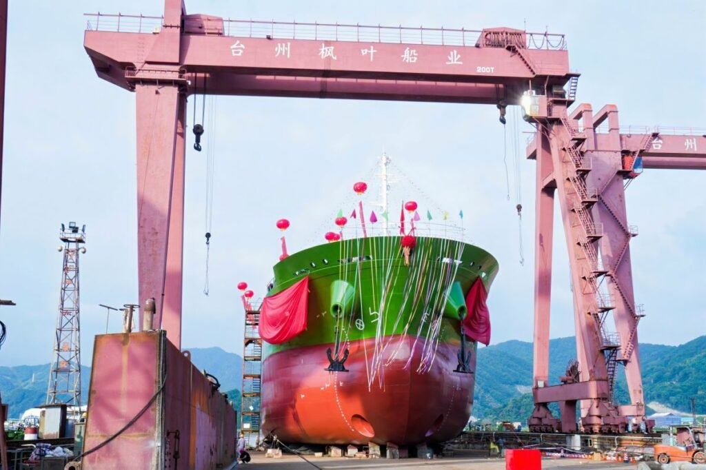 OE_greenmarine's tweet photo. Methanol-powered Maya Cosulich hits the water
https://t.co/bTe790bRRI
#maritime #shipbuilding #cleanfuels #methanol #methanolpowered #tanker #bunkertanker https://t.co/KxiQqEDtzA